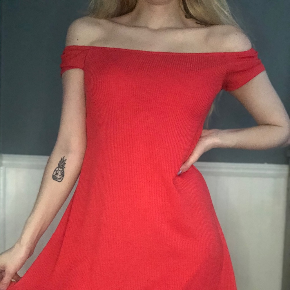 Coral Dress